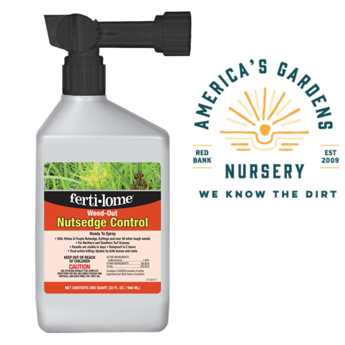 Fertilome Weed - Out Nutsedge Control RTS - America's Gardens Nursery