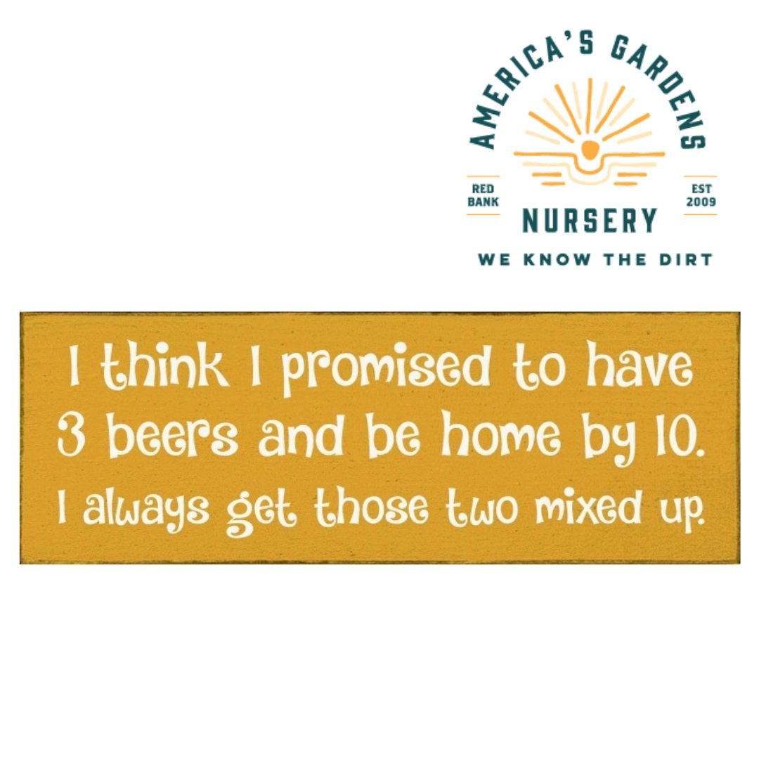 Funny Wooden Signs - America's Gardens Nursery