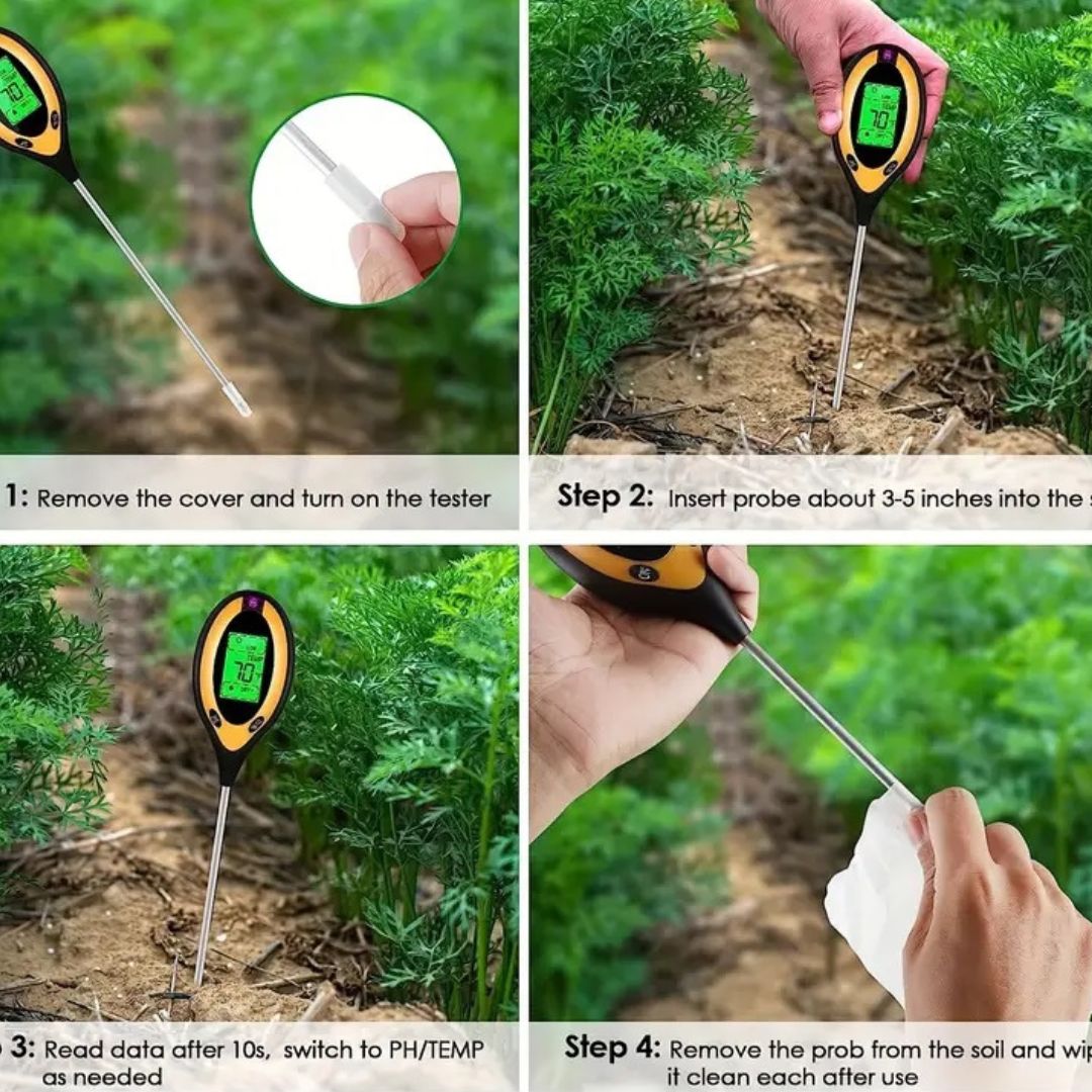 Soil 4 - in - 1 Tester - America's Gardens Nursery