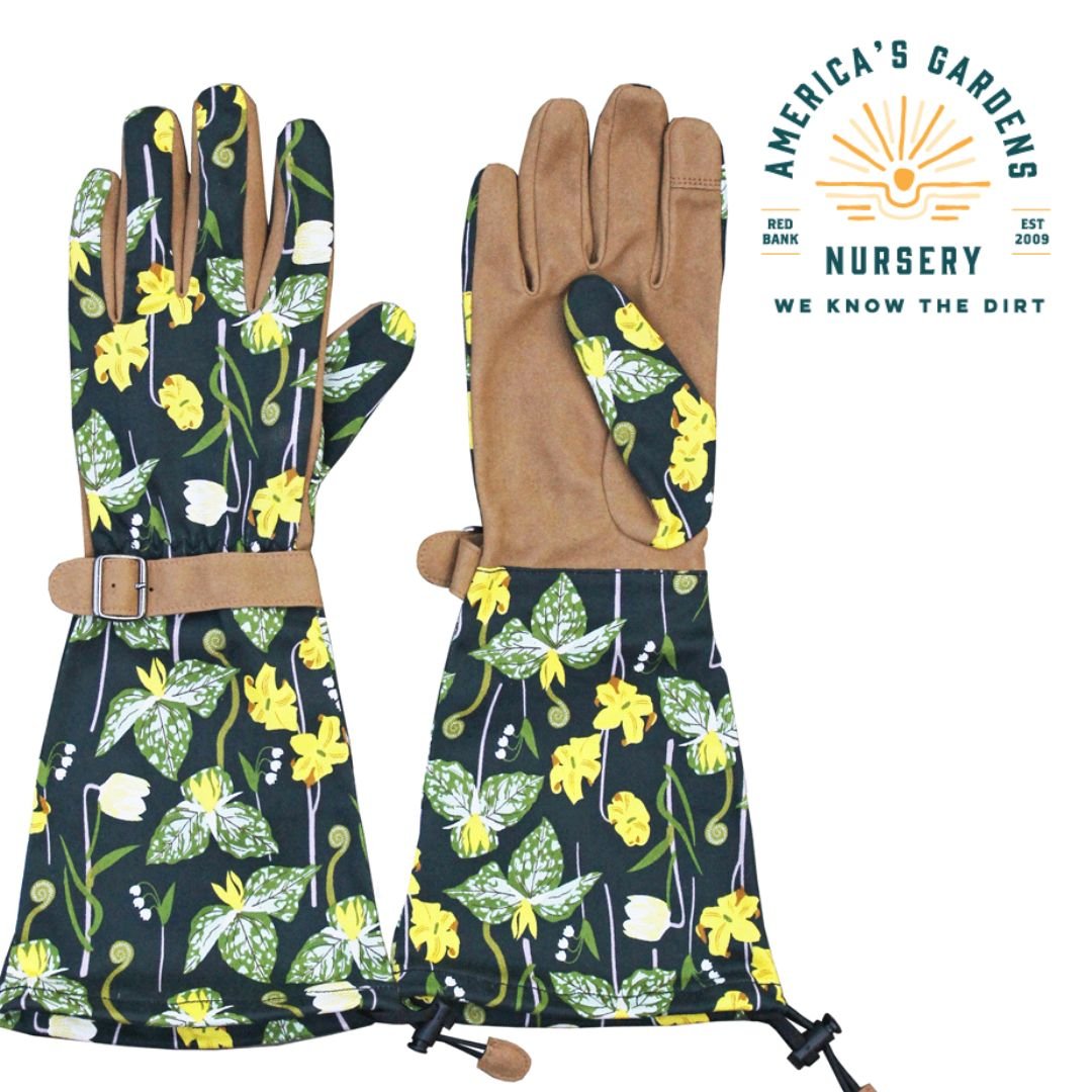 Woodland Garden Arm Saver Gloves - America's Gardens Nursery