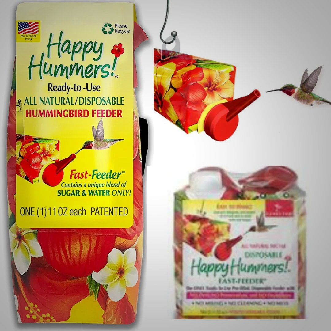Disposable EZ Nectar Hummingbird Feeder