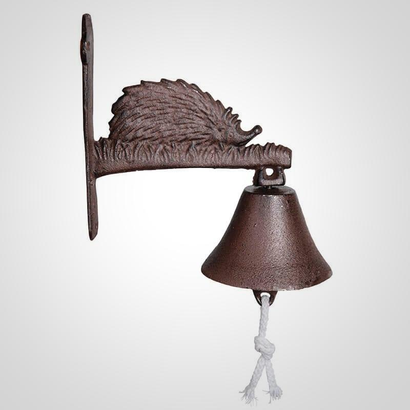 Doorbell, Cast Iron Antique Brown