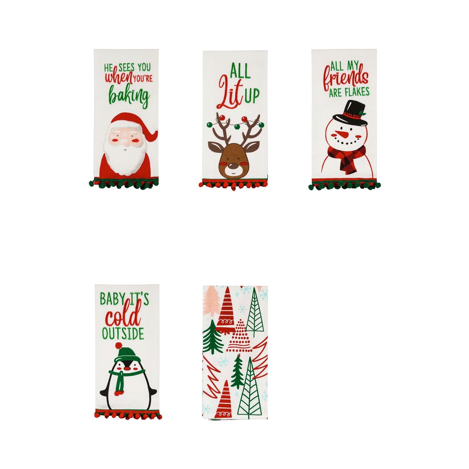 Christmas Novelty Tea Towels - America's Gardens Nursery