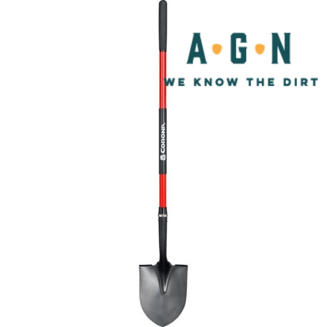 Corona Round Point Fiberglass Shovel - America's Gardens Nursery