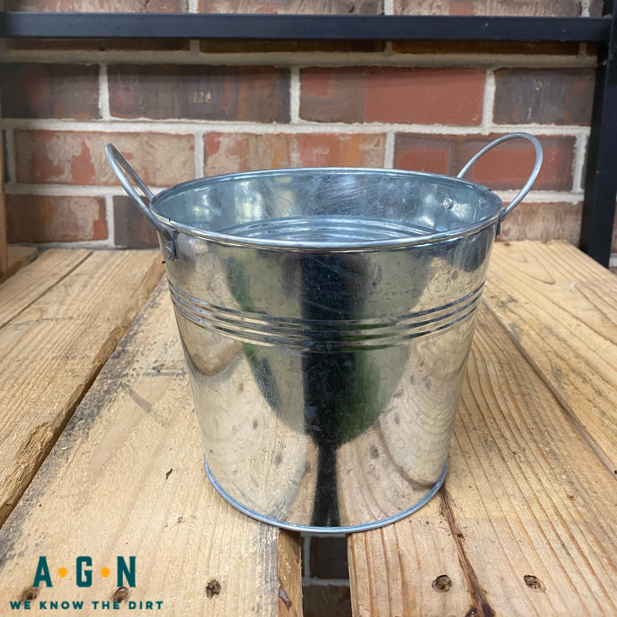 Galvanized Pot - America's Gardens Nursery