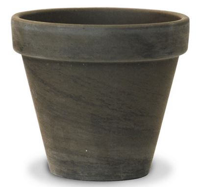 Granite & Basalt Clay Standard Pots & Saucers - America's Gardens Nursery