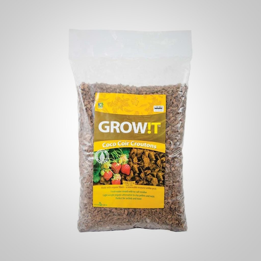 GROW!T Coco Croutons, 28 L Bag - America's Gardens Nursery