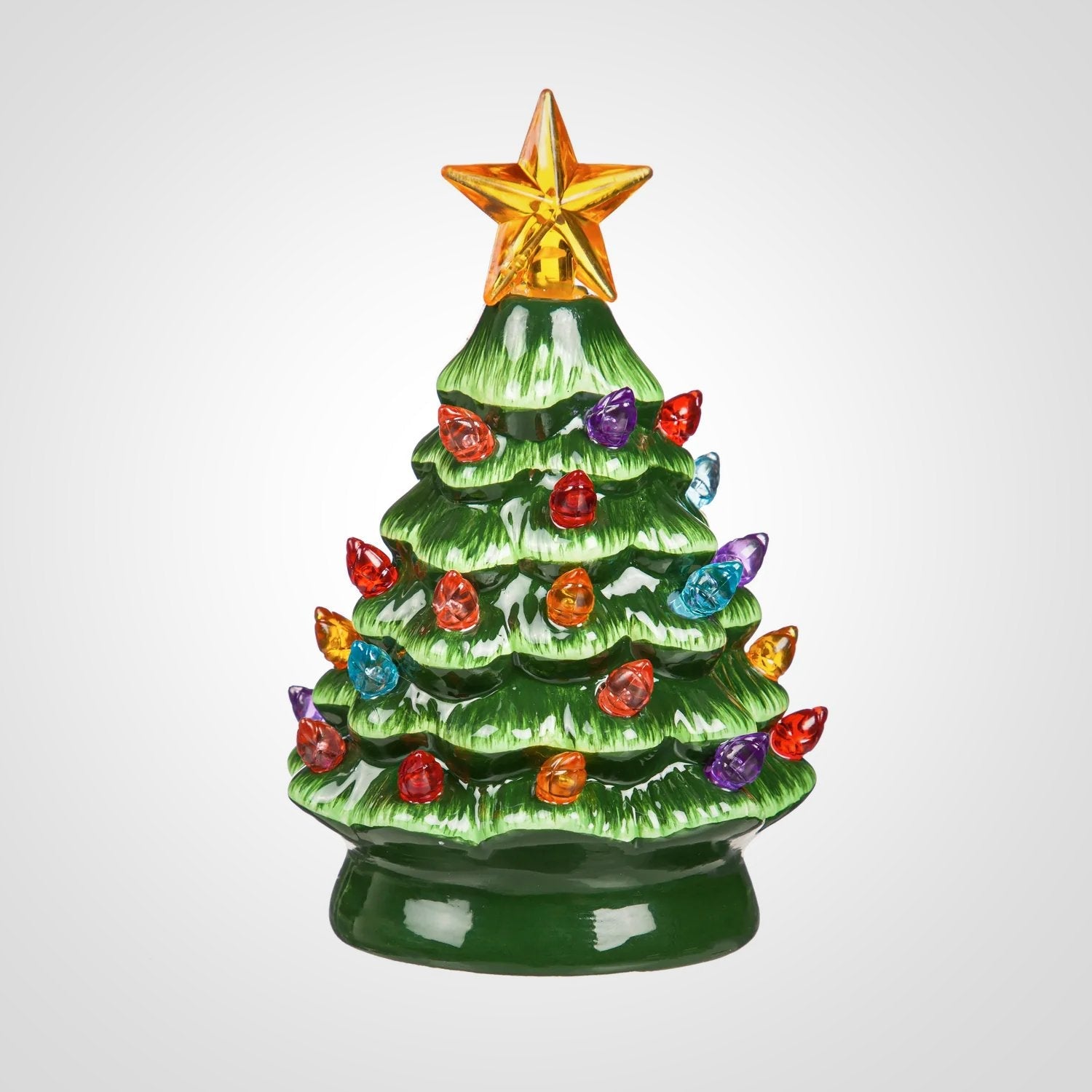 LED Color Changing Mini Ceramic Tree - America's Gardens Nursery