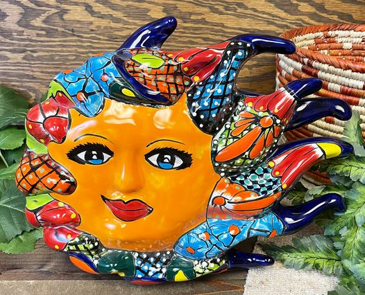 Windy Sun Talavera Wall Art - America's Gardens Nursery